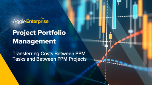 PPM 100.6 - Transferring Costs Between PPM Tasks and Between PPM Projects Thumbnail